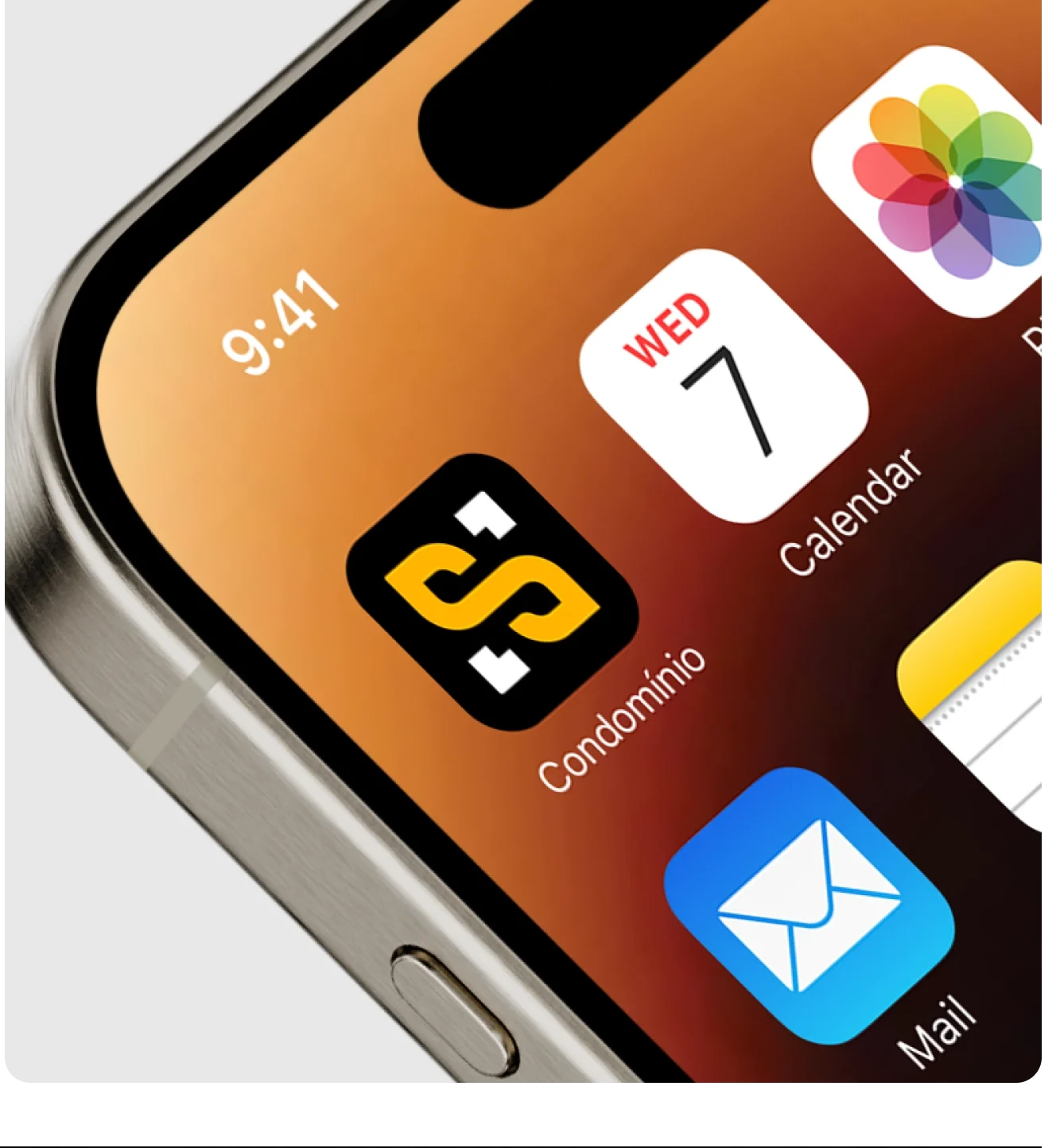 App no celular