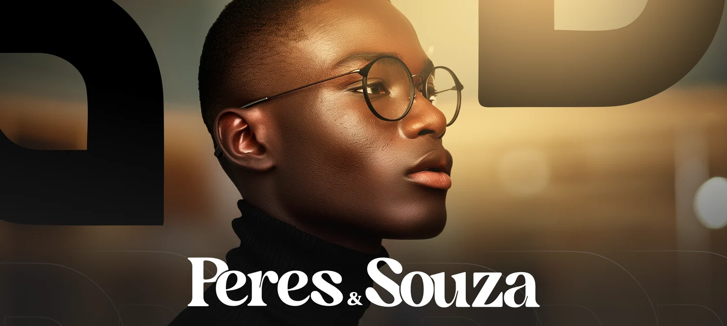 Retrato com a wordmark
