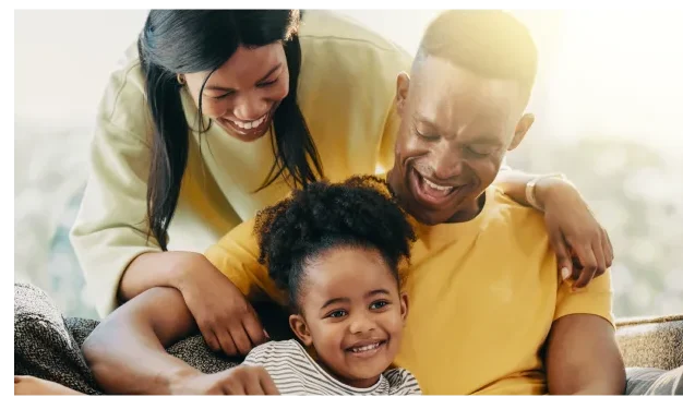 Família em casa